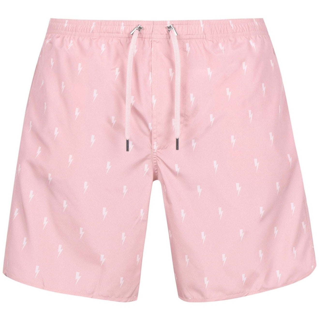 Neil Barrett All-Over Thunderbolt Swim Shorts