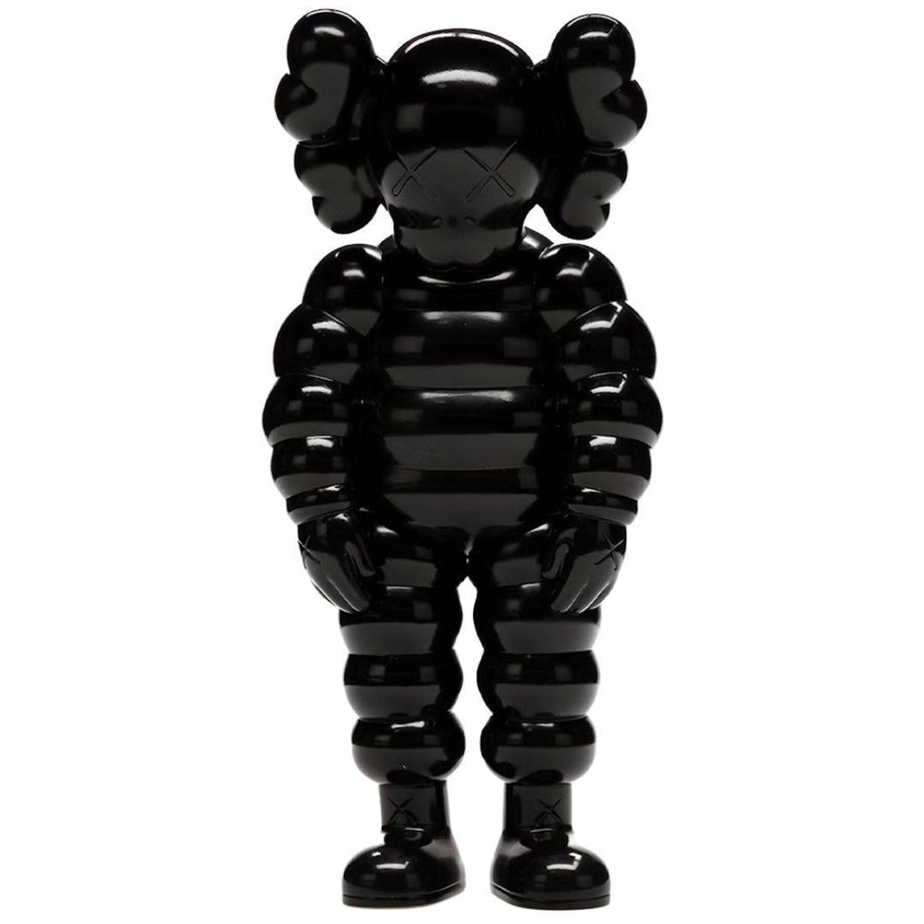 KAWS WHAT PARTY VINYL FIGURE BLACK