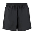 OUR LEGACY DRAPE TECH SWIM TRUNKS BLACK