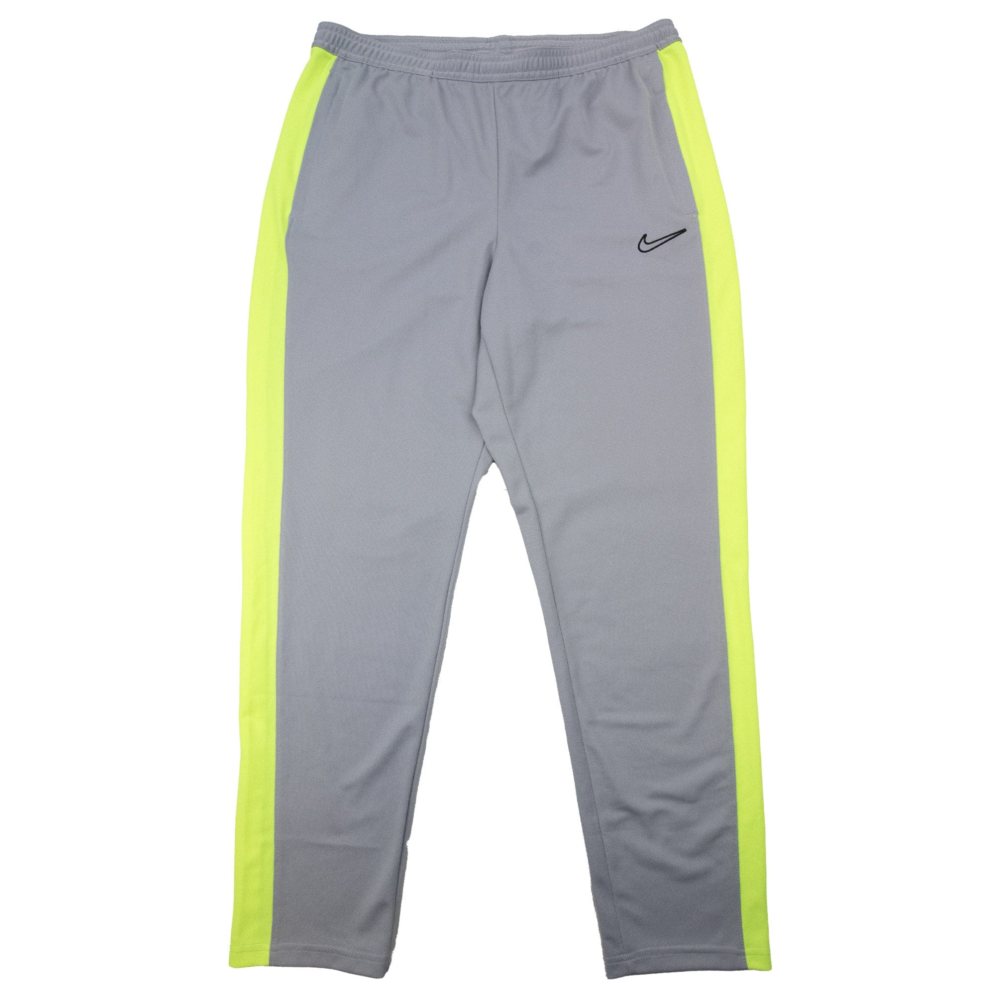 Pre-Loved Dri-fit tracksuit bottoms Grey/Volt Medium