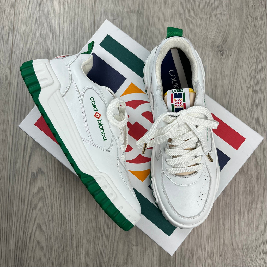 Casablanca Court Sneaker - White