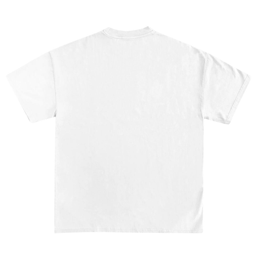 BAPE ABC CAMO COLLEGE T-SHIRT WHITE/BLUE
