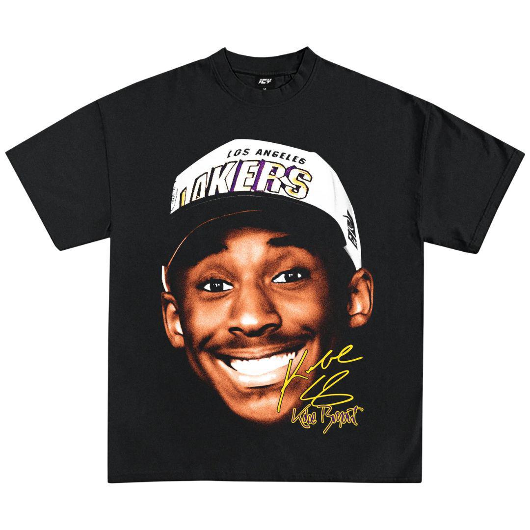 KOBE BRYANT DRAFT DAY GRAPHIC T-SHIRT BLACK
