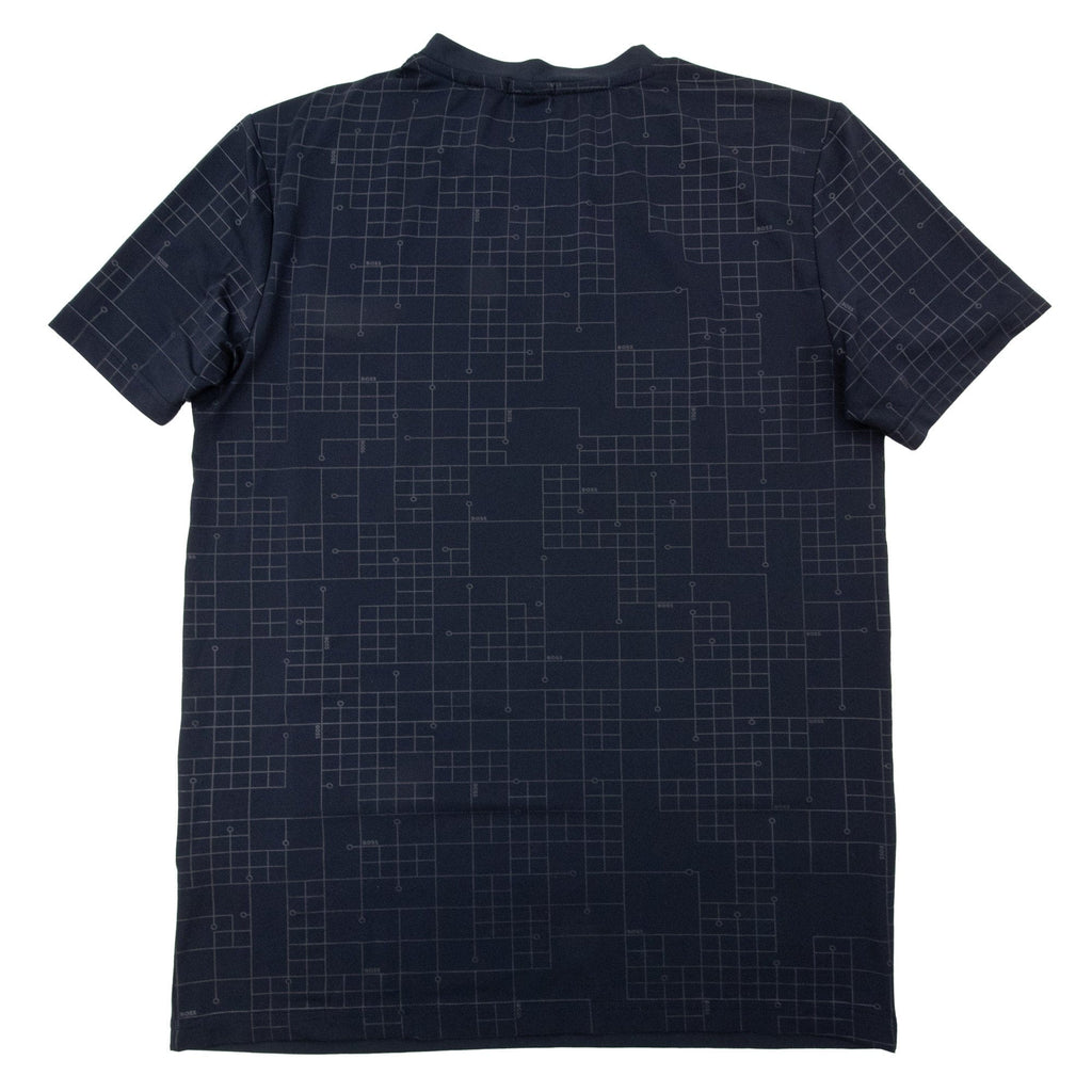 Pre-Loved Tee Active Glow Effect Logo T Shirt Navy Medium
