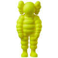KAWS WHAT PARTY VINYL FIGURE YELLOW