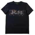 Pre-Loved Tee Active Glow Effect Logo T Shirt Black Medium