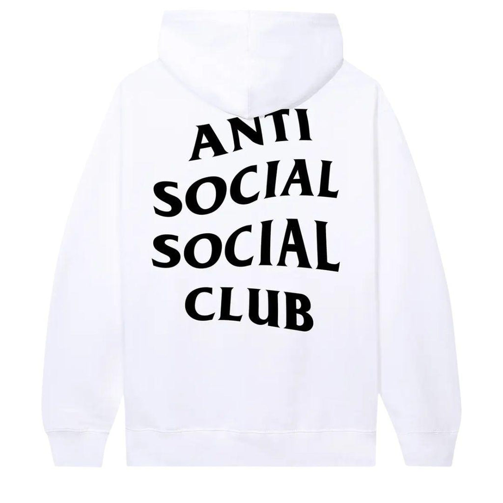 ANTI SOCIAL SOCIAL CLUB LOGO HOODIE WHITE