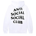 ANTI SOCIAL SOCIAL CLUB LOGO HOODIE WHITE