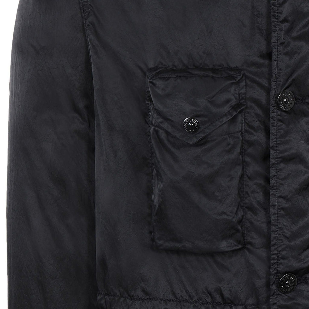 Stone Island Black Nylon Raso TC