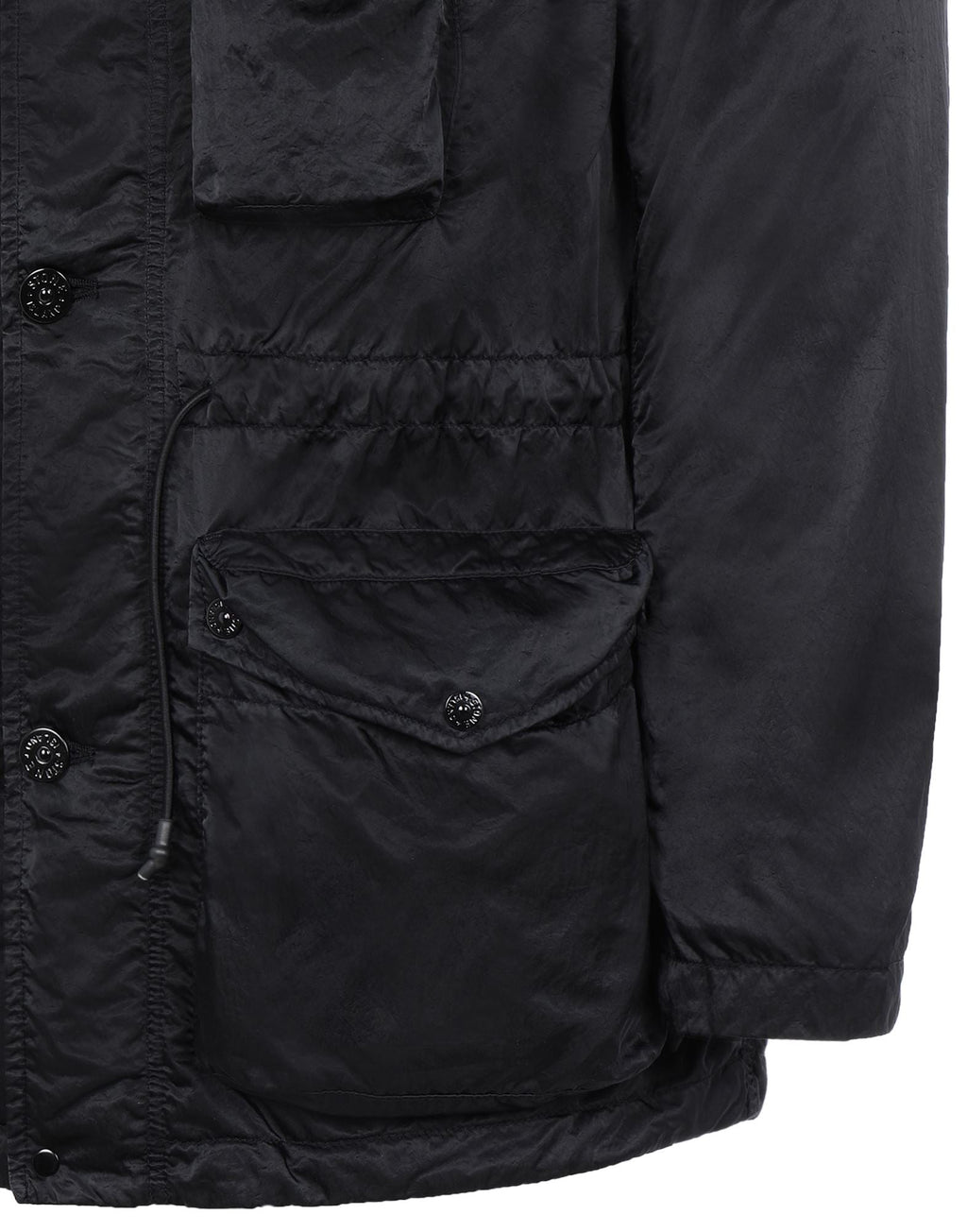 Stone Island Black Nylon Raso TC