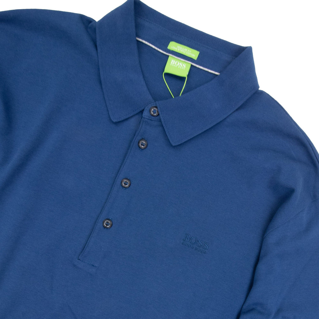 Pre-Loved Long Sleeve Polo Turquiose 3XL