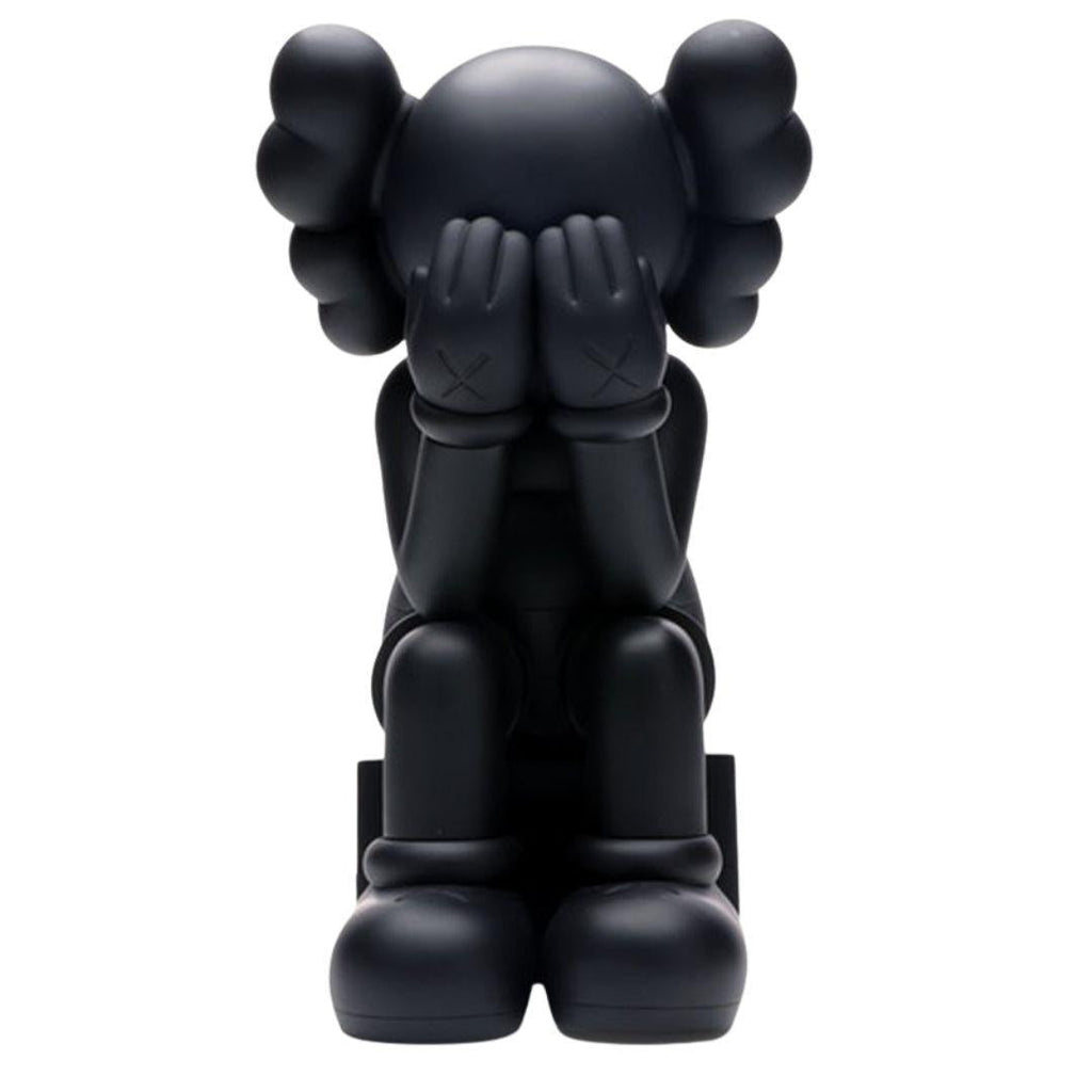 KAWS PASSING THROUGH OPEN EDITION VINYL FIGURE BLACK