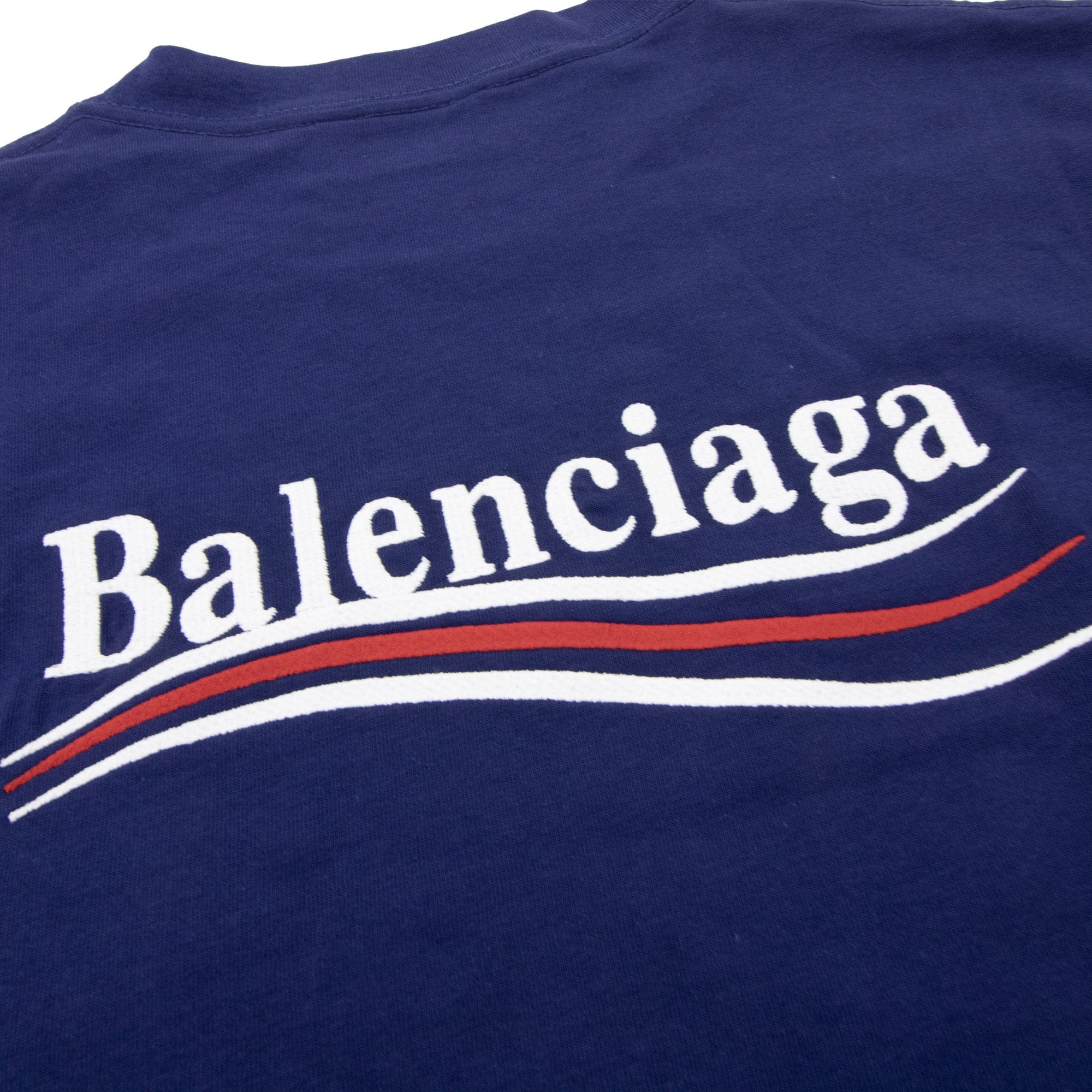 Pre-Loved Short Sleeve Political T Shirt Blue XS