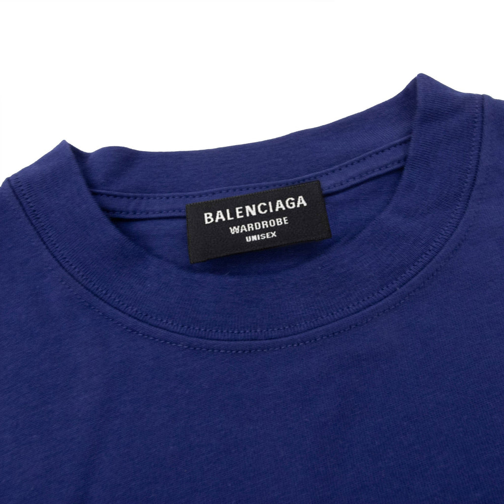 Pre-Loved Short Sleeve Political T Shirt Blue XS