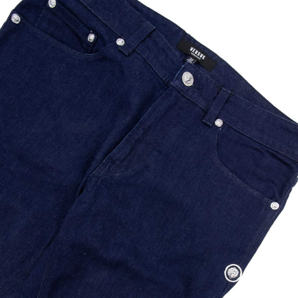 Pre-Loved Versus Five Pocket Denim Jeans Blue Scuro 32"
