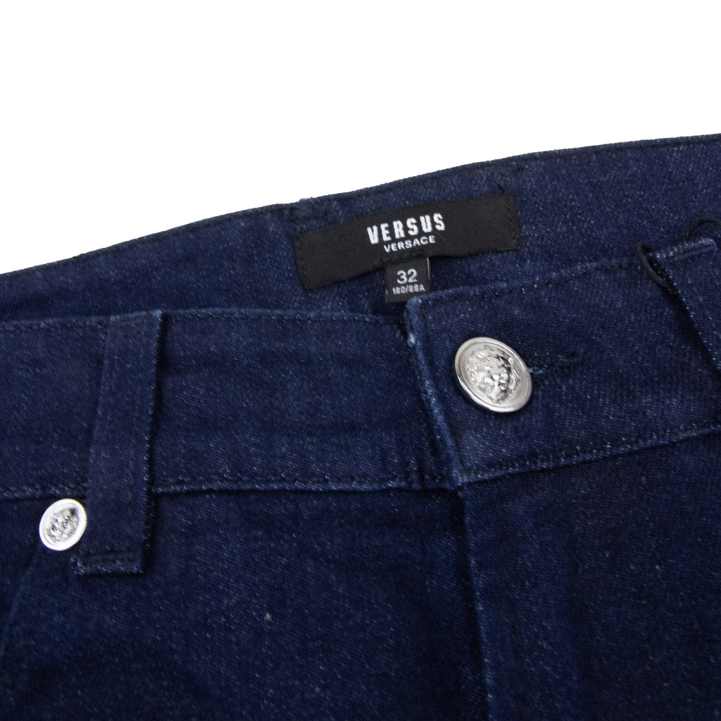 Pre-Loved Versus Five Pocket Denim Jeans Blue Scuro 32"