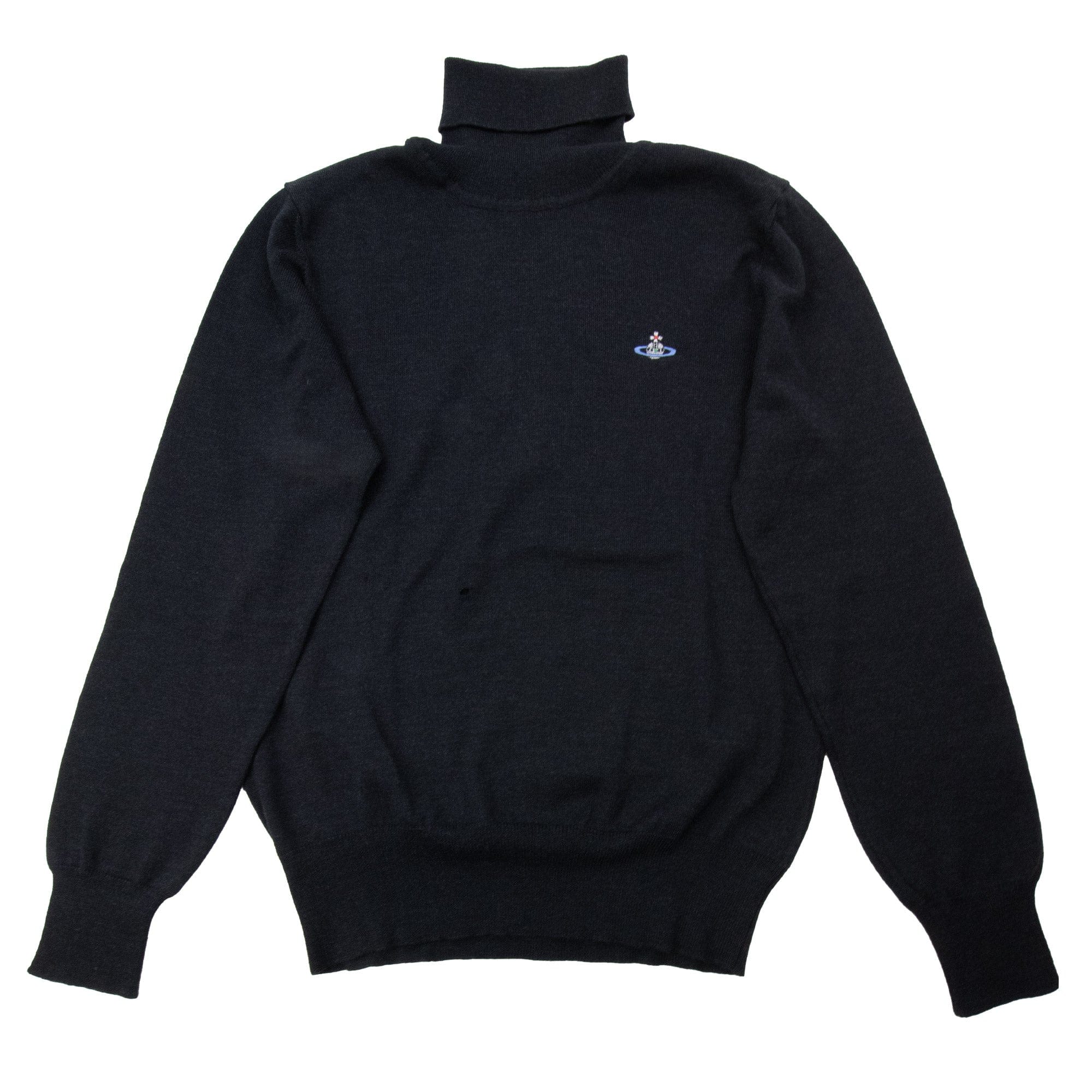 Pre-Loved Orb-embellished turtleneck jumper Large