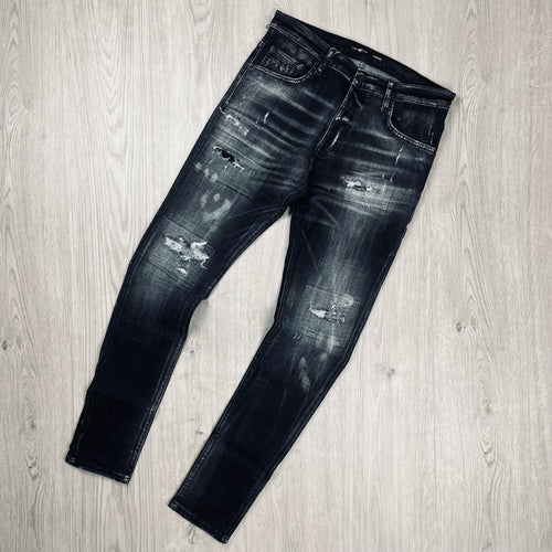 7TH HVN Slim Jeans - Black