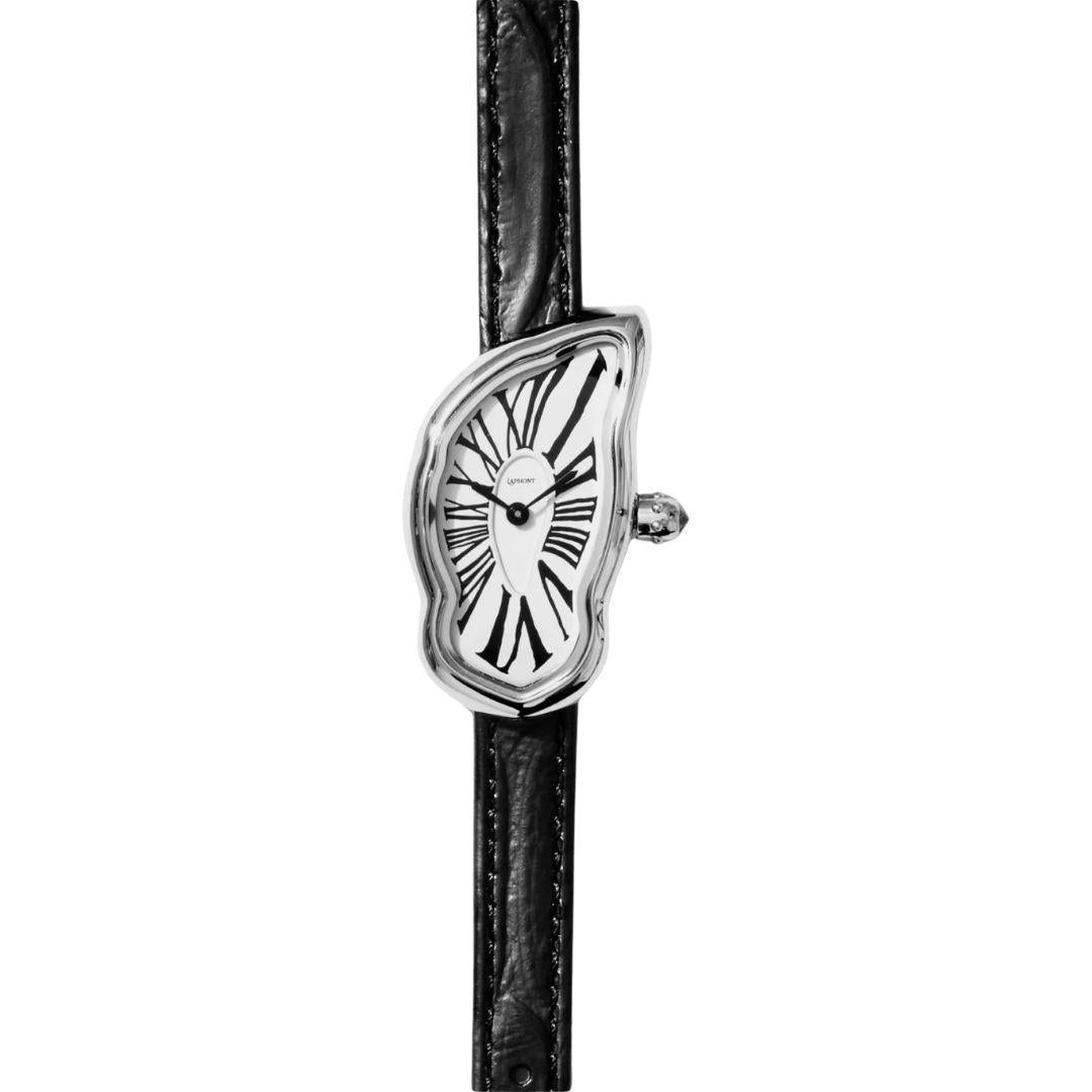LAPHONT MELTING WATCH SLIM FACE SILVER