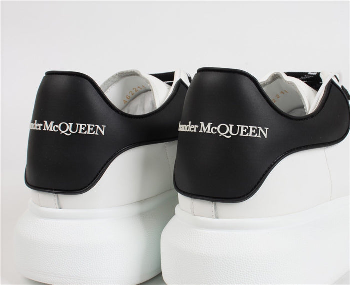 ALEXANDER MCQUEEN BIANCHE CON RETRO E LACCI NERI