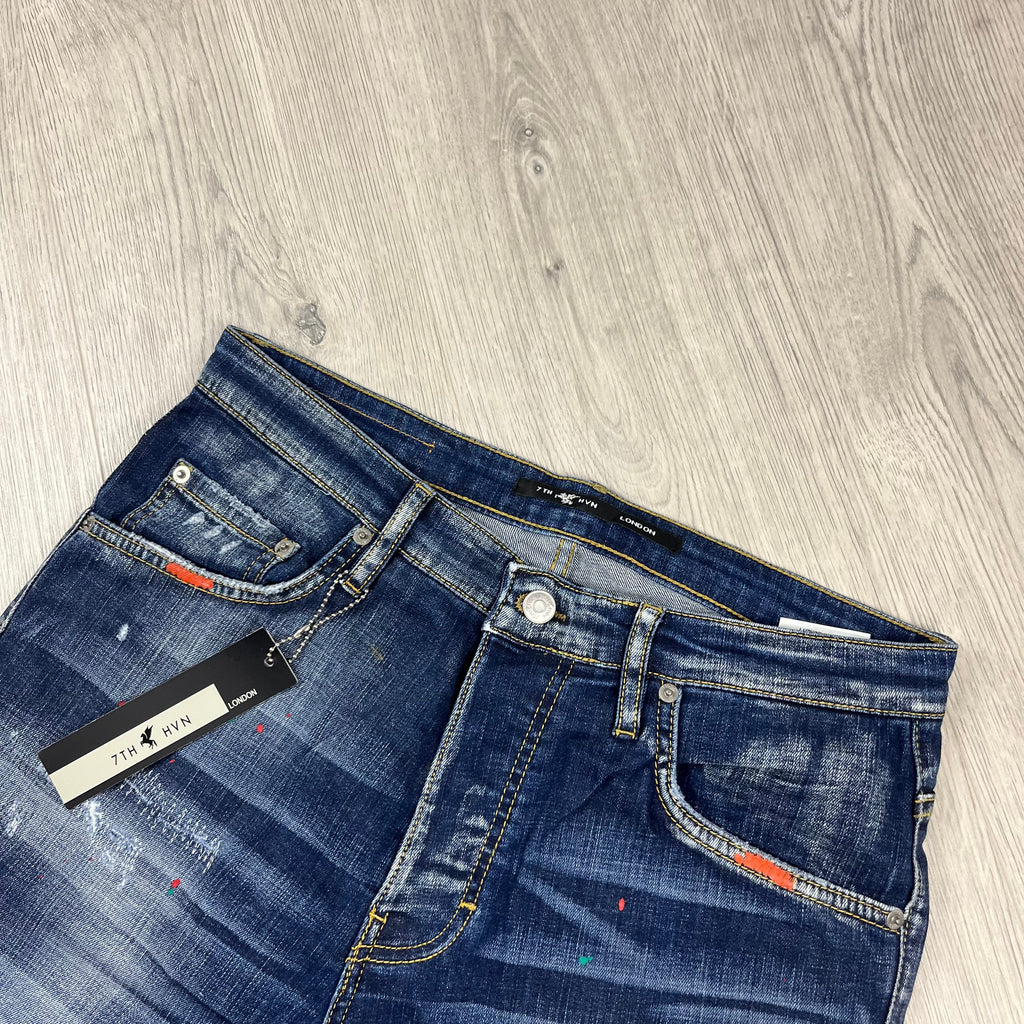 7TH HVN Slim Jeans - Blue