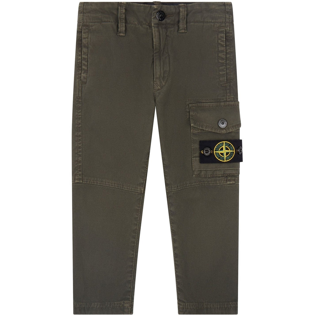 Stone Island Junior Khaki Cargos