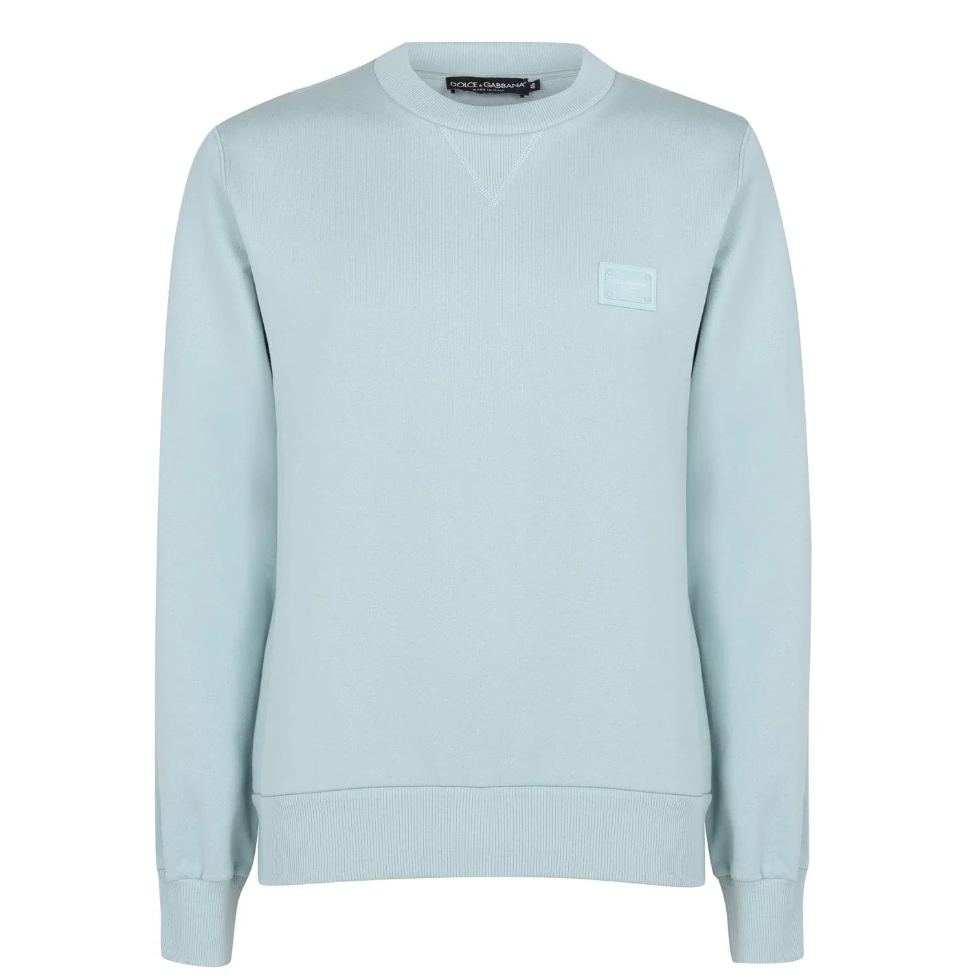 Dolce & Gabbana Blue Plaque Sweatshirt