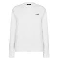 Balmain White Small Logo Sweatshirt