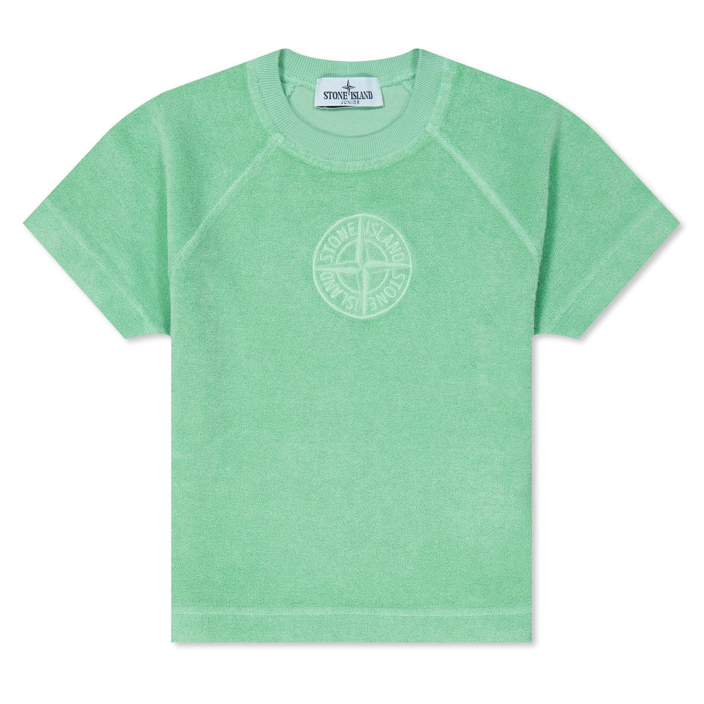 Stone Island Junior Embroidered Towelling Set