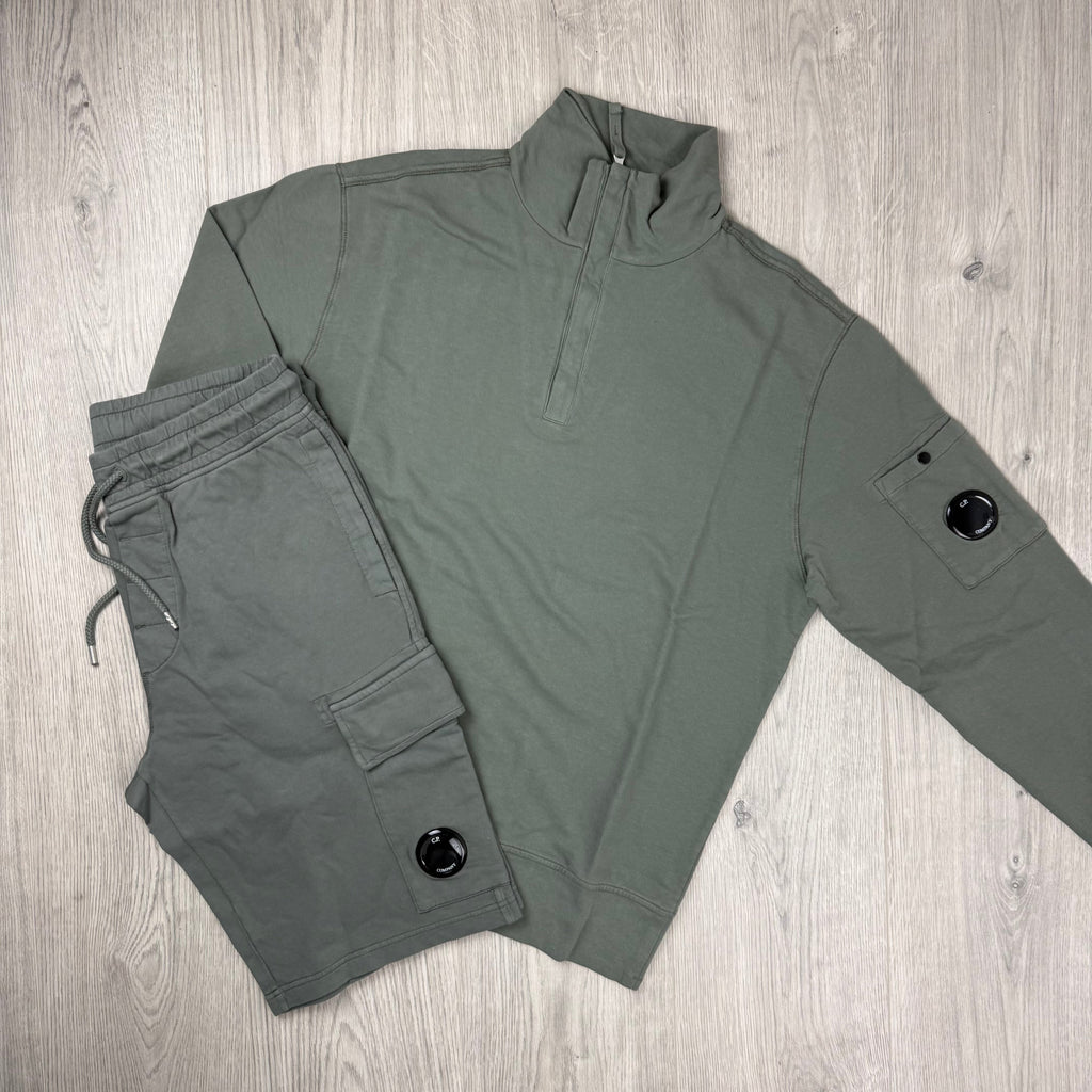 CP Company Light Fleece Tracksuit - Gunmetal