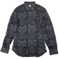 Pre-Loved Printed Shirt Black 44"
