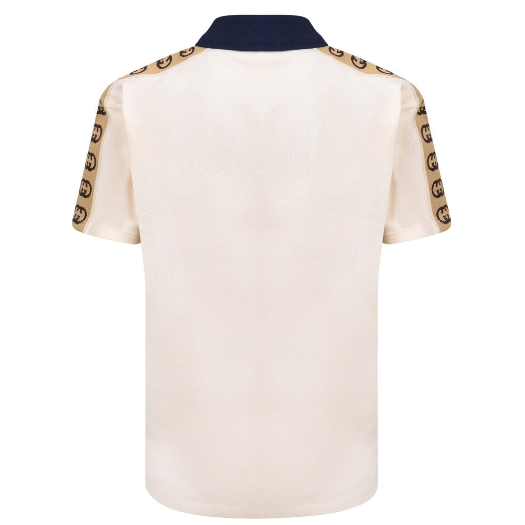 Kids Gucci Logo Tape Polo
