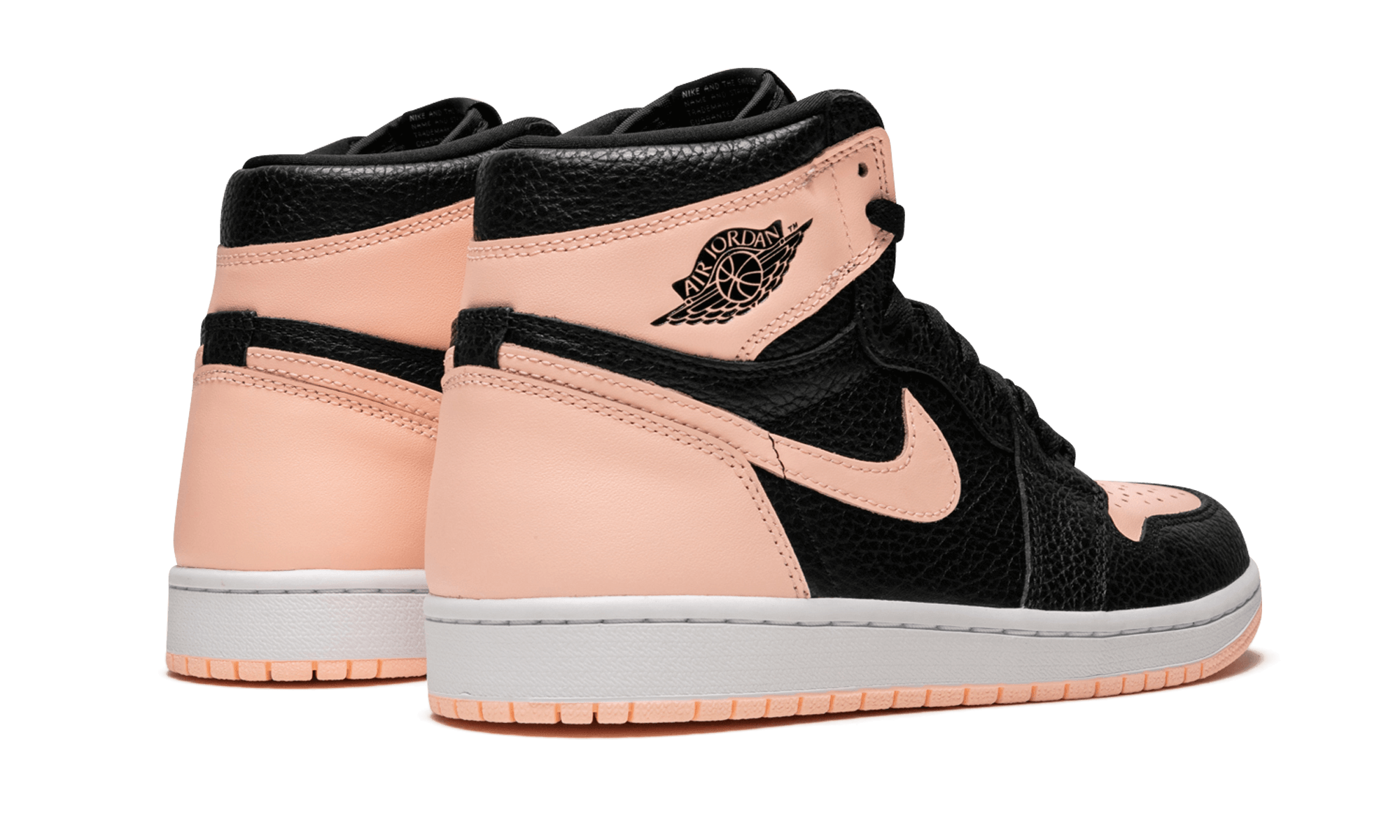 JORDAN 1 HIGH BLACK CRIMSON TINT