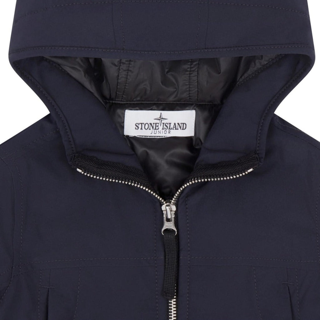 Stone Island Junior Navy Soft Shell Jacket