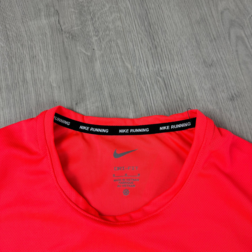 Nike 'Miler' T-Shirt - Crimson