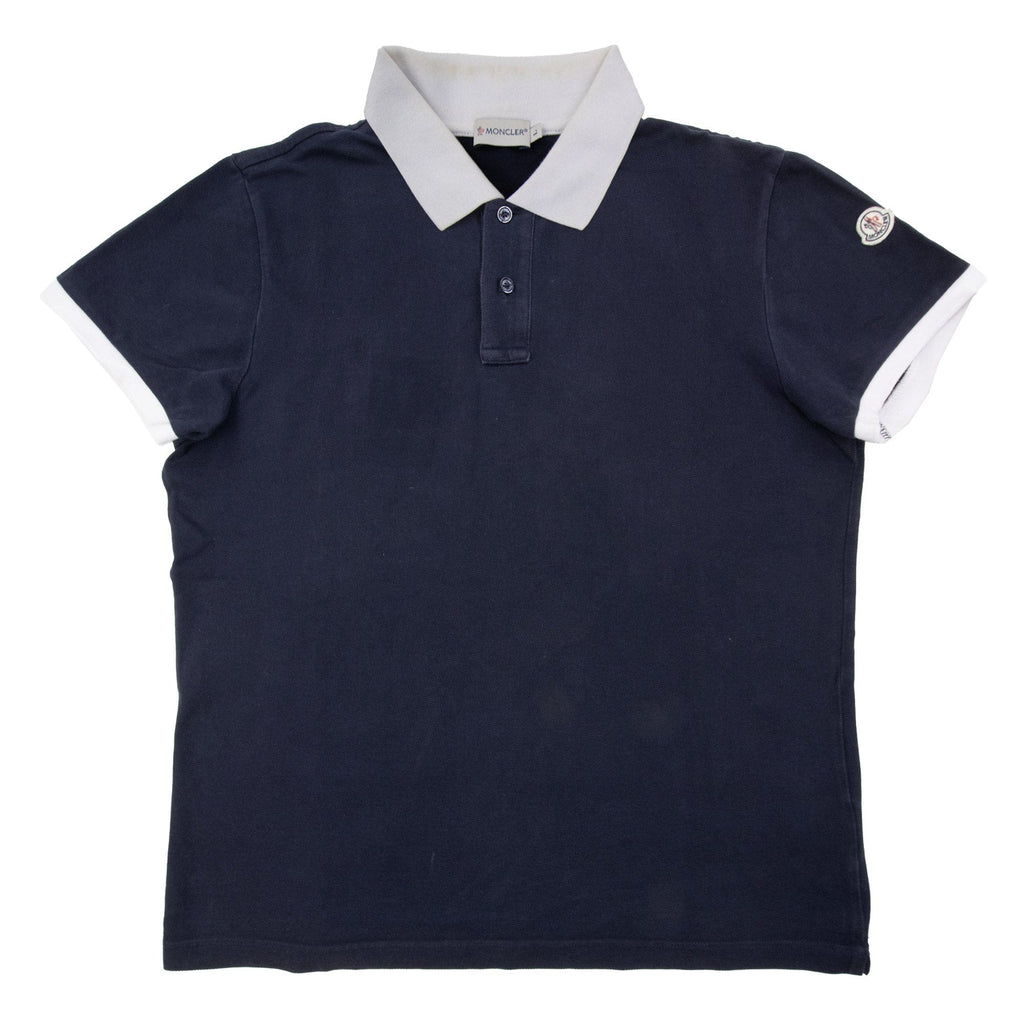 Pre-Loved Polo Shirt Navy Large