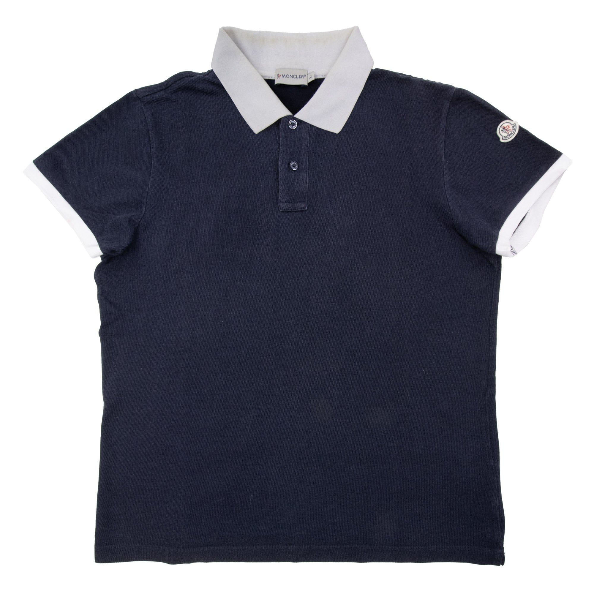 Pre-Loved Polo Shirt Navy Large