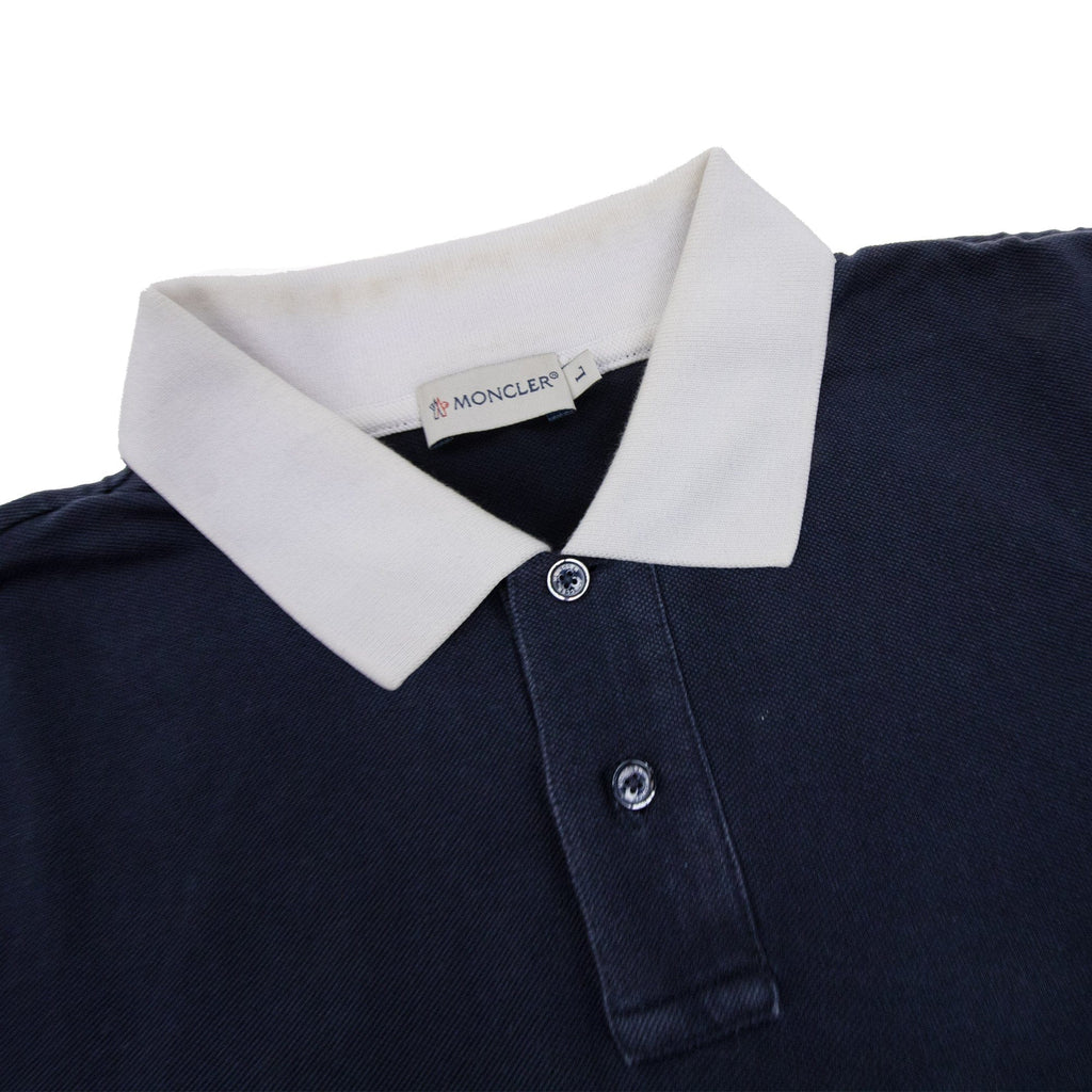 Pre-Loved Polo Shirt Navy Large