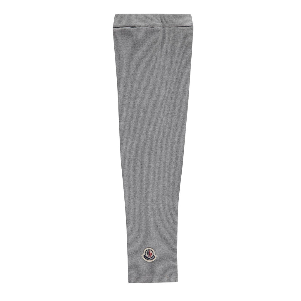 Kids Moncler Grey Logo Leggings