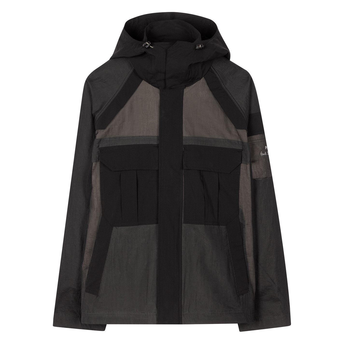 Paul Smith Contrast Panel Hooded Shell Jacket