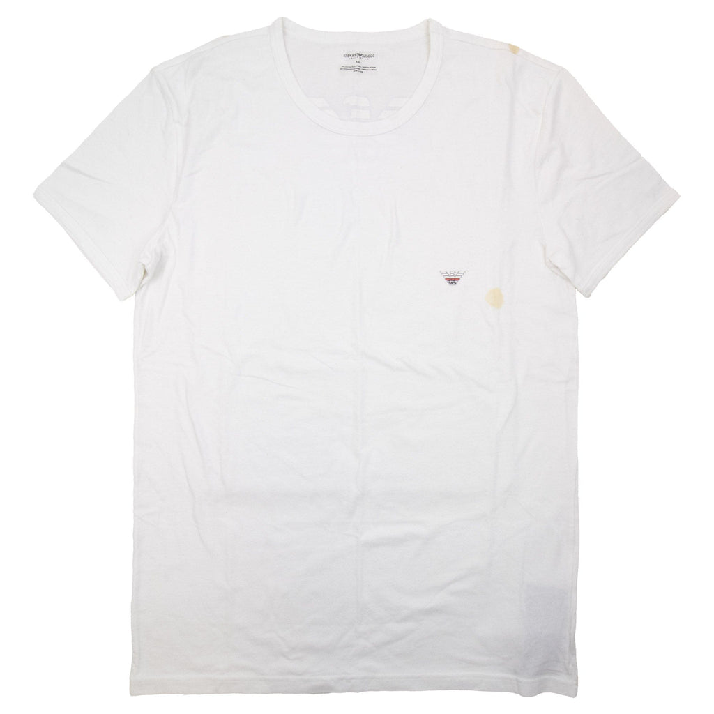 Pre-Loved EA Underwear Back Logo Tee White 2XL