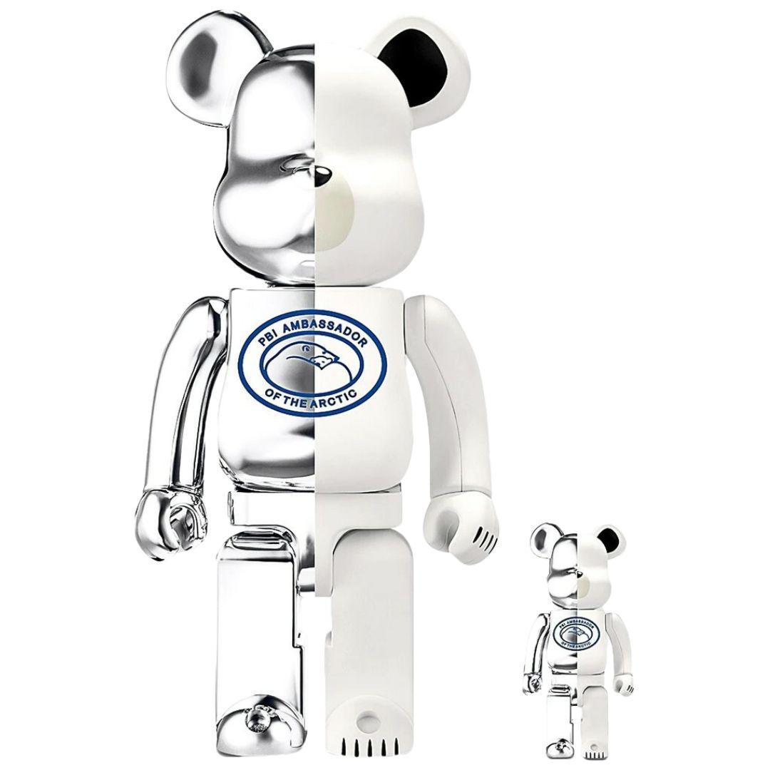 BEARBRICK X CANADA GOOSE POLAR BEARS INTERNATIONAL 400% & 100% SET