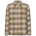 OUR LEGACY BOX CHECKERED SHIRT BROWN