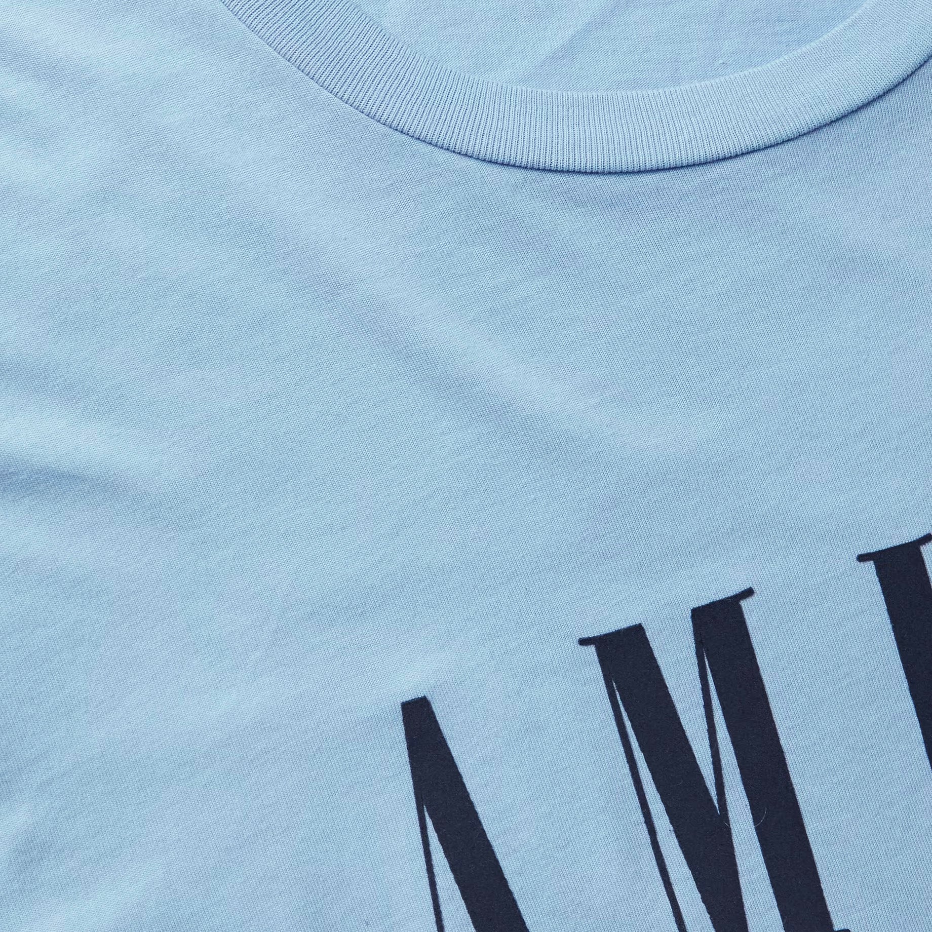 Amiri Blue Logo T-Shirt