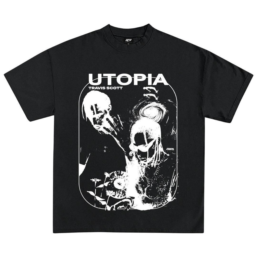 TRAVIS SCOTT UTOPIA GRAPHIC T-SHIRT BLACK