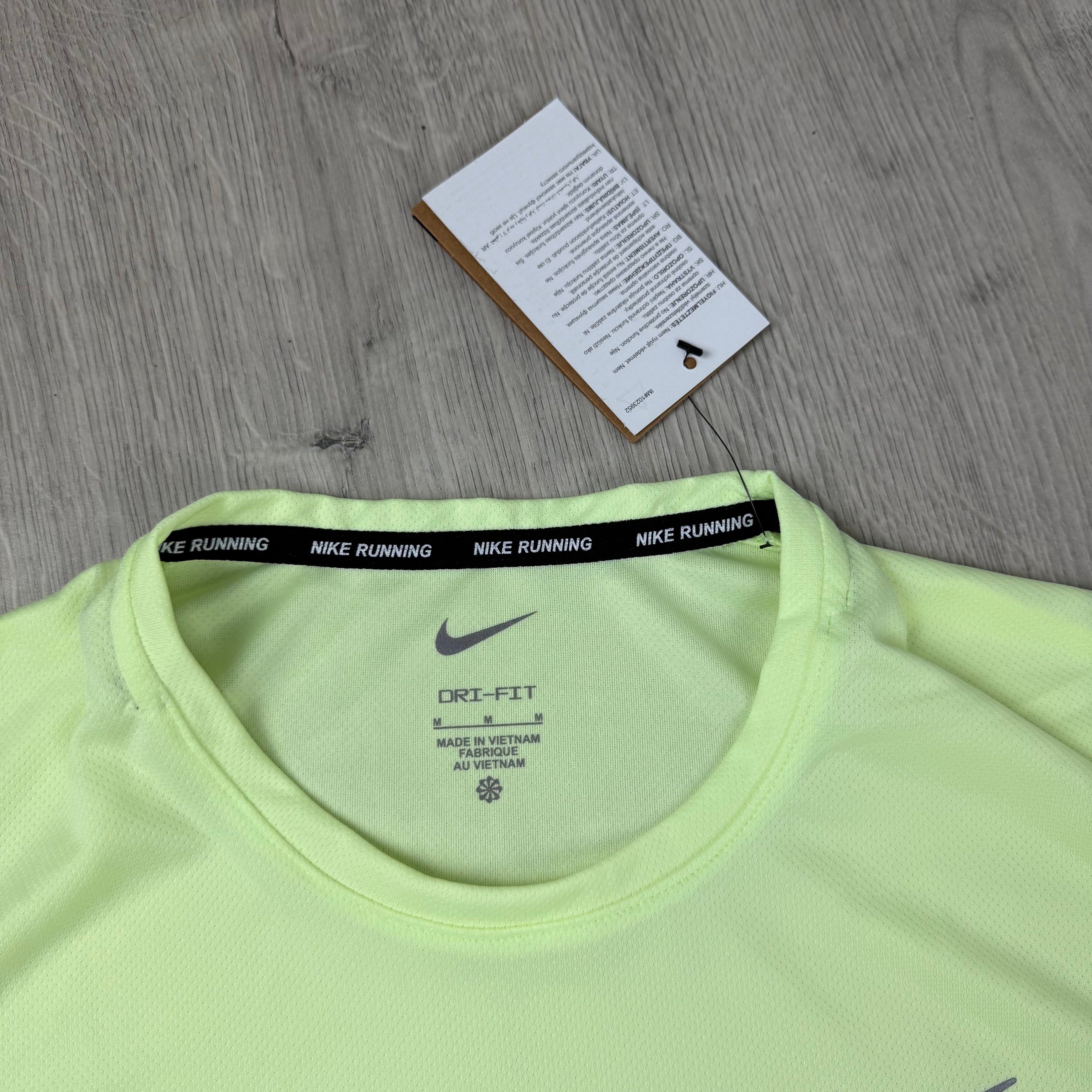 Nike 'Miler' T-Shirt - Venom
