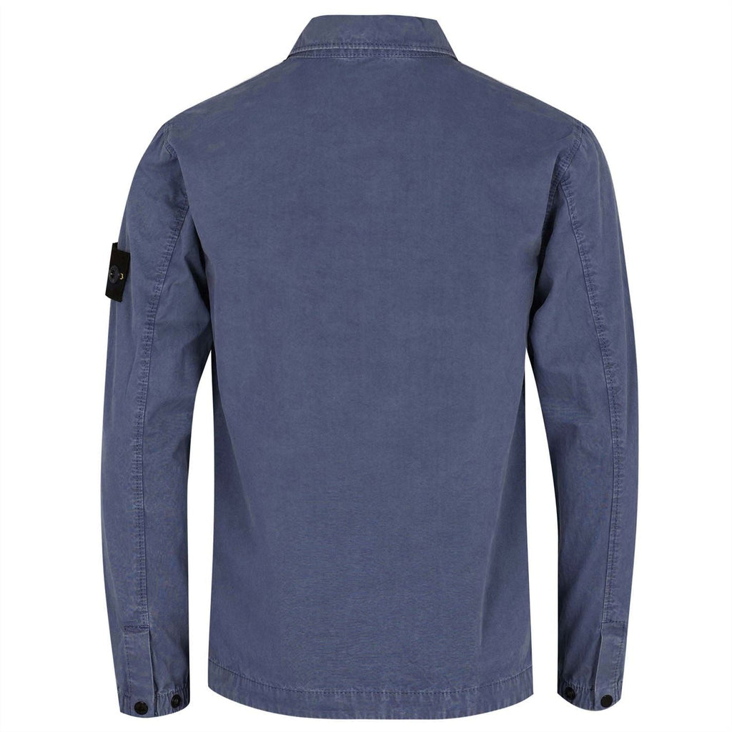 Stone Island Junior Blue Overshirt