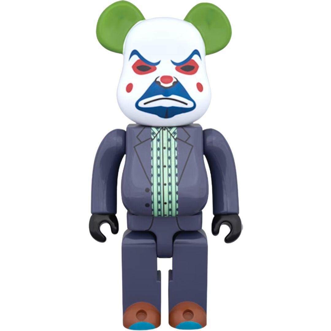 BEARBRICK X THE JOKER BANK ROBBER 400% PURPLE