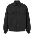 Represent Black Quilted Overshirt