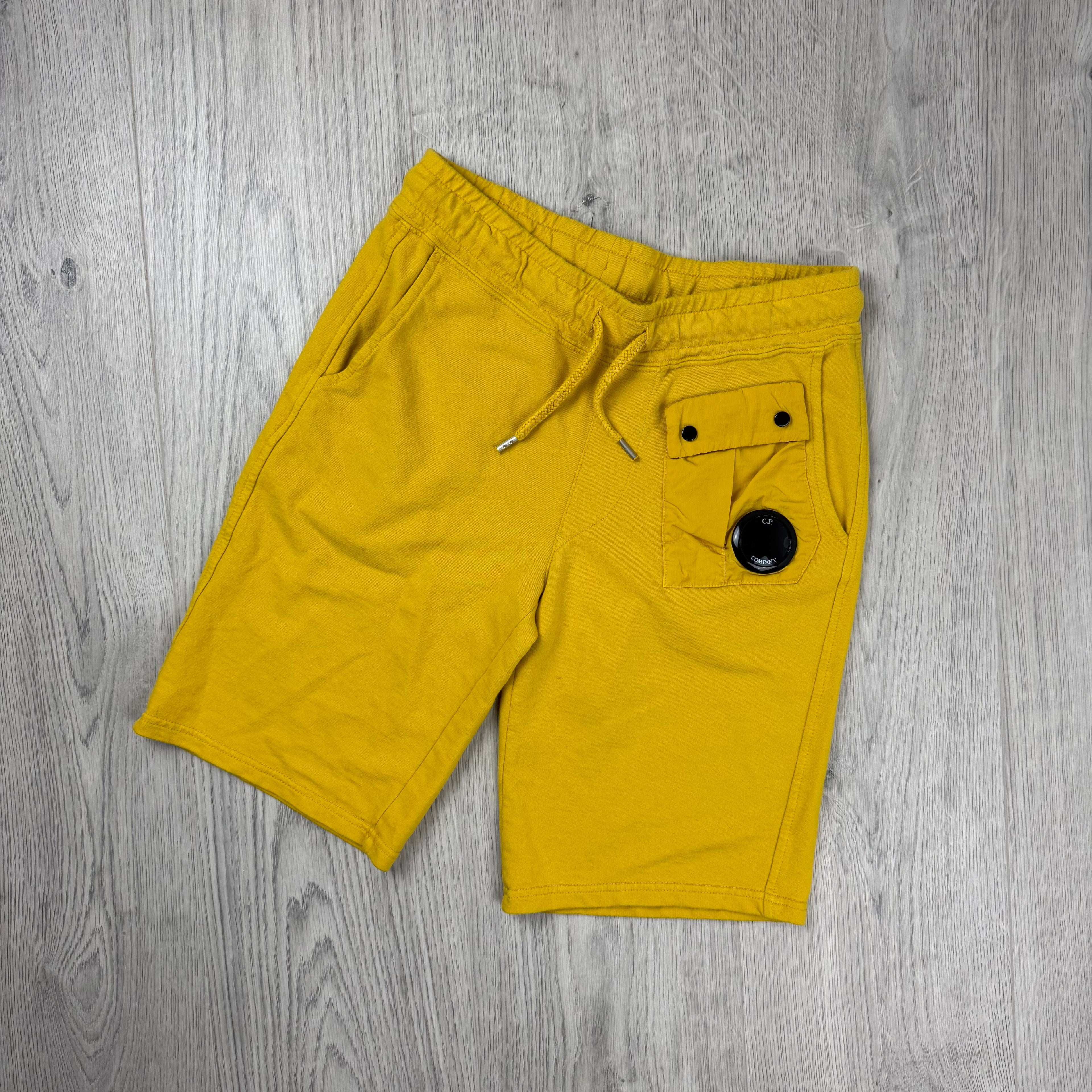 CP Company Junior Jersey Shorts - Golden Palm